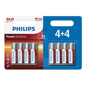 PHILIPS LR6P8W/10 POWER ALKALIN AA 4+4