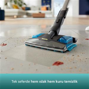 Philips XC8349/01 8000 Aqua Plus Islak/Kuru Dikey Şarjlı Süpürge