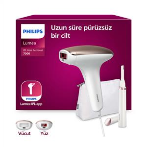 Philips Lumea 7000 Serisi BRI921/00 IPL Tüy Alma, Tüy Kısaltıcı,Vücut ve Yüz