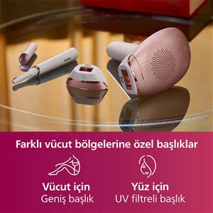 Philips Lumea 7000 Serisi BRI921/00 IPL Tüy Alma, Tüy Kısaltıcı,Vücut ve Yüz