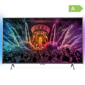PHILIPS 55PUS6401 55inc 139 CM  4K UHD Android Slim LED TV,DAHİLİ UYDU ALICILI
