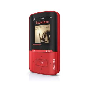 PHILIPS GOGEAR VİBE RADYOLU MP4 PLAYER 4GB (KIRMIZI)