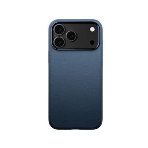 Piili ıPhone 17 Pro Leather Magsafe Kılıf - Mavi