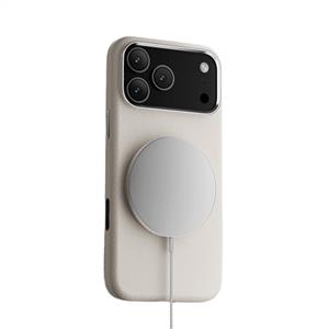 Piili ıPhone 17 Pro Max Leather Magsafe Kılıf - Titanyum