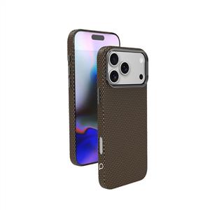 Piili ıPhone 17 Kevlar Serisi Magsafe Kılıf - Günbatımı Altın