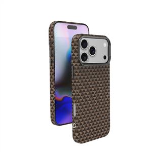 Piili ıPhone 17 Kevlar Serisi Magsafe Kılıf - Yaldız