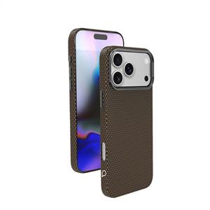 Piili ıPhone 17 Air Kevlar Serisi Magsafe Kılıf - Günbatımı Altın