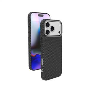 Piili ıPhone 17 Kevlar Serisi Magsafe Kılıf - Karbon