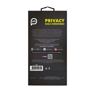 Piili iPhone 17 Pro Privacy Ekran Koruyucu