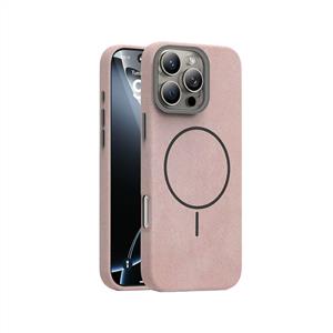Piili ıPhone 15 Soft Aura Magsafe Kılıf - Pembe