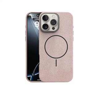 Piili ıPhone 15 Soft Aura Magsafe Kılıf - Pembe