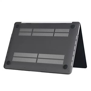 Piili Macbook Air 15'' 2023 Hardshell Mat Kapak - Siyah