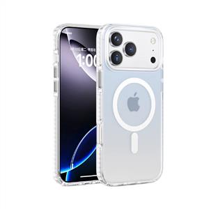 Piili ıPhone 17 Pro Max Gradient Magsafe Kılıf - Beyaz