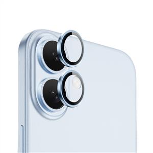 Piili iPhone 16/16 Plus Safir Lens Koruyucu Mavi