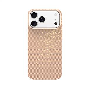 Piili ıPhone 17 Kevlar Serisi Magsafe Kılıf - Dalga Altın