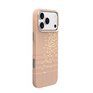 Piili ıPhone 17 Kevlar Serisi Magsafe Kılıf - Dalga Altın