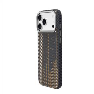 Piili ıPhone 17 Pro Kevlar Serisi Magsafe Telefon Kılıfı - Şehir Siyahı