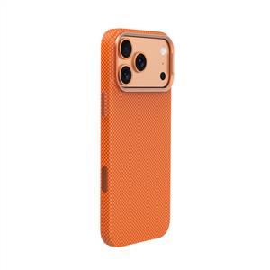 Piili ıPhone 17 Pro Max Kevlar Serisi Magsafe Telefon Kılıfı - Turuncu