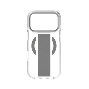 Piili ıPhone 17 Pro Metal Stand Grip Magsafe Kılıf - Gri