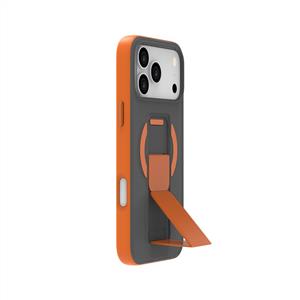 Piili ıPhone 17 Pro Max Mag-Stand Pro Magsafe Kılıf - Turuncu