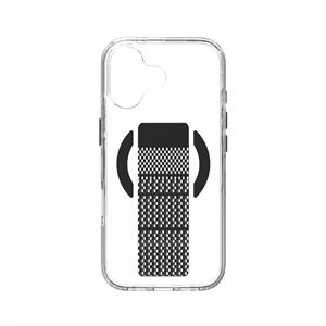 Piili ıPhone 17 Steady Carbon Magsafe Kılıf - Siyah