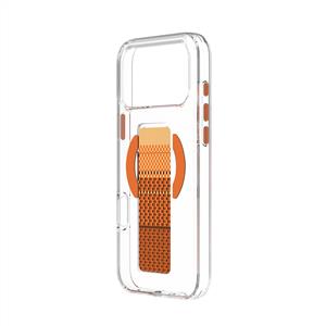 Piili ıPhone 17 Pro Max Steady Carbon Magsafe Kılıf - Turuncu