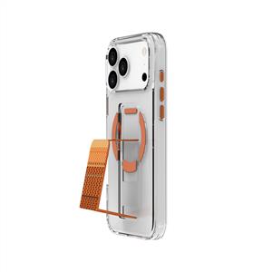 Piili ıPhone 17 Pro Max Steady Carbon Magsafe Kılıf - Turuncu