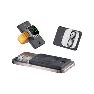 Piili Mag Ring Stand 10.000 MahPowerbank - Gri