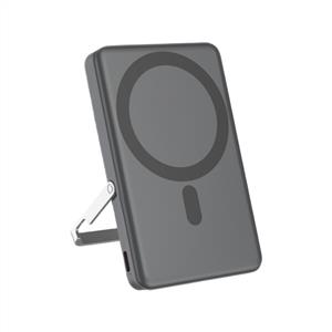 Piili Standlı MagSafe Powerbank P-Ms25 5.000 Mah - Gri