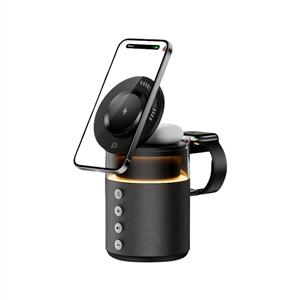 Piili Wireless Kablosuz Şarj İstasyonu P-WRL1 - Siyah