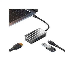 Piili Type-c 3 Portlu Dönüştürücü Adaptör