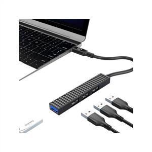 Piili Typ-c To  Usb 2.0 Çoğaltıcı Adaptör 4 in 1