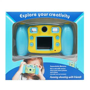Piili P-KE4 Dijital Çocuk Fotoğraf Makinesi(Mavi)