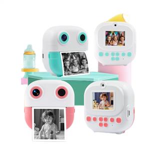 Piili P-KE3 İnstant Print Kamera (Yeşil)