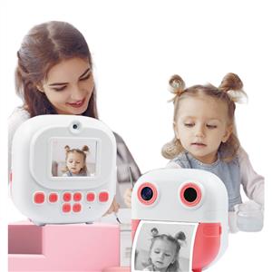 Piili P-KE 3 Instant Print Kamera (Pembe)