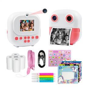 Piili P-KE 3 Instant Print Kamera (Pembe)