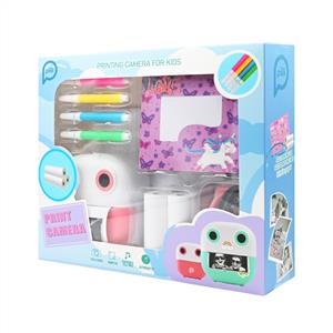 Piili P-KE 3 Instant Print Kamera (Pembe)