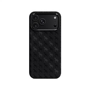 Piili Knit Silicone iPhone 18 Pro / iPhone 17 Pro MagSafe Kılıf - Siyah