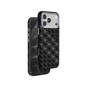 Piili Knit Silicone iPhone 18 Pro / iPhone 17 Pro MagSafe Kılıf - Siyah