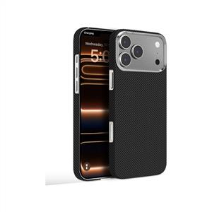 Piili Kevlar iPhone 18 Pro / iPhone 17 Pro MagSafe Kılıf - Siyah