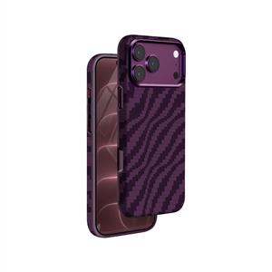 Piili Kevlar Silicone iPhone 18 Pro / iPhone 17 Pro MagSafe Kılıf - Bordo