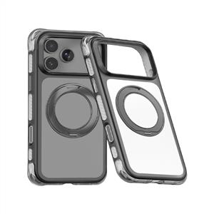 Piili Air Bubble Rotation iPhone 18 Pro Max / iPhone 17 Pro Max Kılıf - Siyah