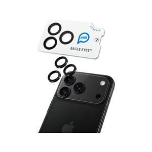 Piili Eagle Eyes 18 Pro Max Lens Koruyucu - Siyah