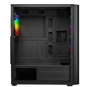 POWER BOOST VK-M202B USB 3.0 MESH 4x120mm RGB FAN ATX SİYAH KASA