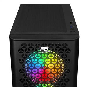 POWER BOOST VK-M202B USB 3.0 MESH 4x120mm RGB FAN ATX SİYAH KASA
