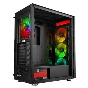POWER BOOST VK-G3701B 550W 80 PLUS USB 3.0 MESH 4x120mm FAN ATX SİYAH KASA