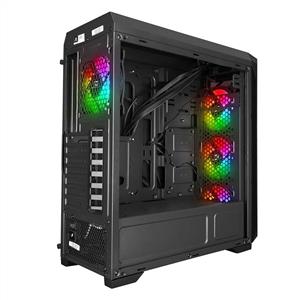 POWER BOOST VK-P15B 600W 80 PLUS USB 3.0 MESH 4x120mm ARGB FAN ATX SİYAH KASA