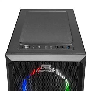 POWER BOOST VK-D501M 650W 80PLUS USB 3.0 MESH 4x120mm RAINBOW ATX SİYAH KASA