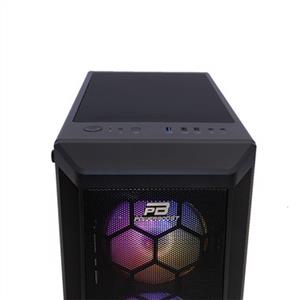 POWER BOOST VK-T01B RGB 650W 80+ Mesh Panel USB 3.0 Mid Tower Kasa