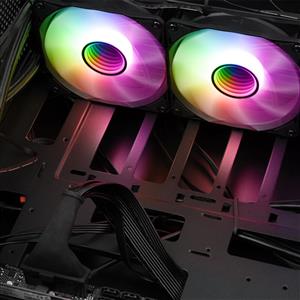 POWER BOOST DEEP  2x120mm 240 ARGB FANLI SIVI SOĞUTMA SİSTEMİ